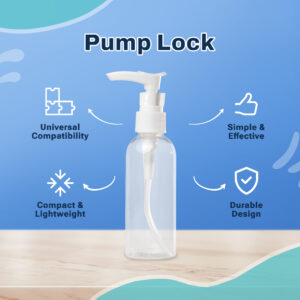 bottle pump lock